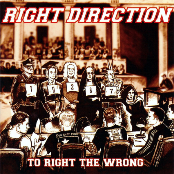 Right Direction - To Right The Wrong, LP lim. 200 schwarz