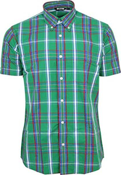 RELCO Clothing - Button Down Kurzärmel-Shirt CK31, verschiedene Größen