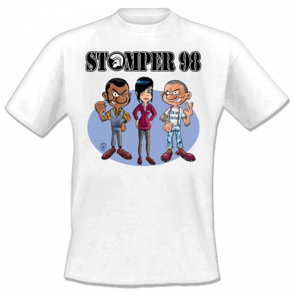 Stomper 98 - Stomper 98, T-Shirt weiss