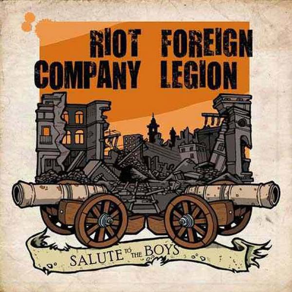 Riot Company / Foreign Legion - Salute to the Boys, 7'' lim. 300 schwarz