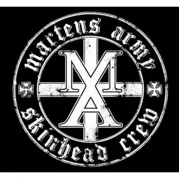 Martens Army - M.A.S.C., Aufkleber Eckig verschiedene Farben