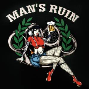 Man's Ruin, Aufkleber Man's Ruin, Aufkleber