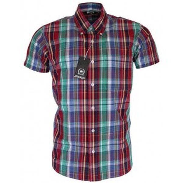 RELCO Clothing - Button Down Kurzärmel-Shirt CK26, verschiedene Größen