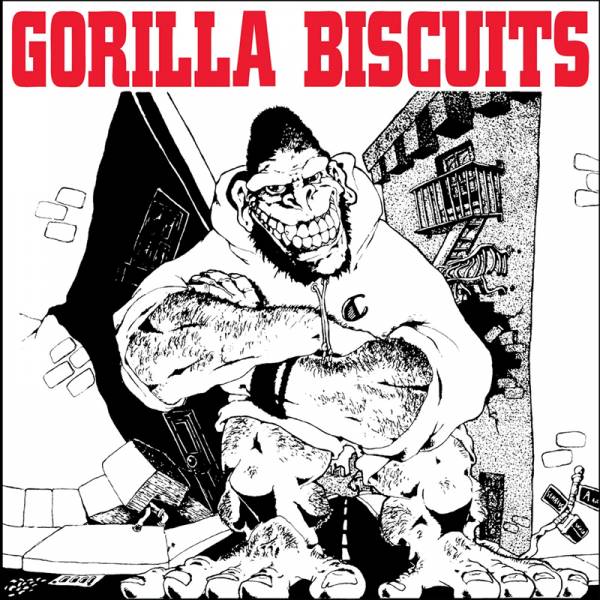 Gorilla Biscuits - S/T, 7" blau