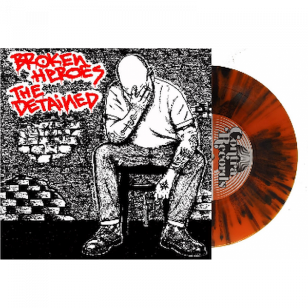 Broken Heroes / Detained, The Split, lim. 300 7"EP verschiedene Farben