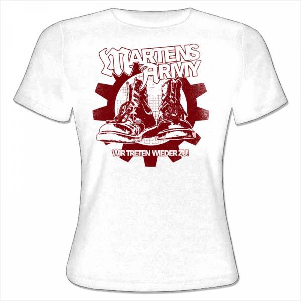 Martens Army - Wir treten wieder zu, Girlie-Shirt verschiedene Farben