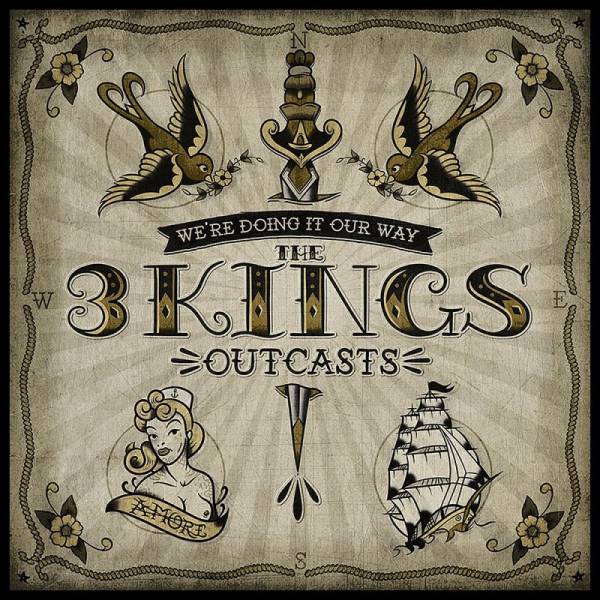 3 Kings, The - Outcasts, LP lim. verschiedene Farben