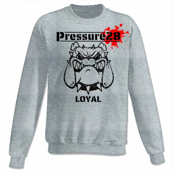 Pressure 28 - Loyal, Sweatshirt grau