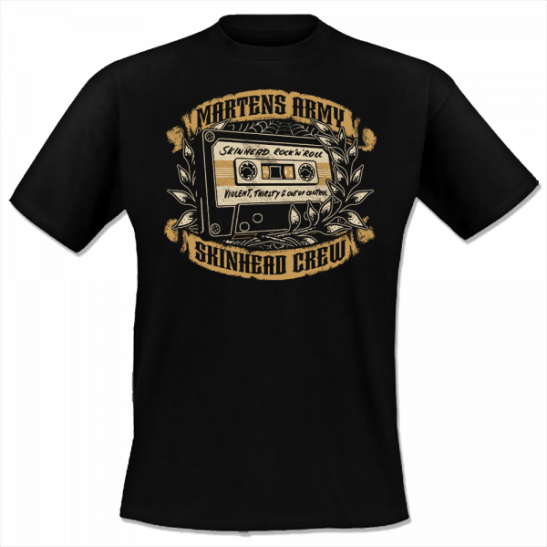 Martens Army - Skinhead Rock n' Roll, T-Shirt schwarz