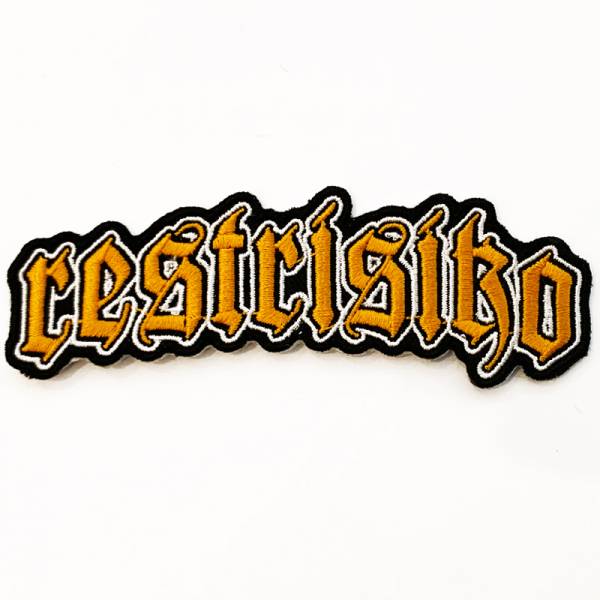 Restrisiko - Logo, Aufnäher