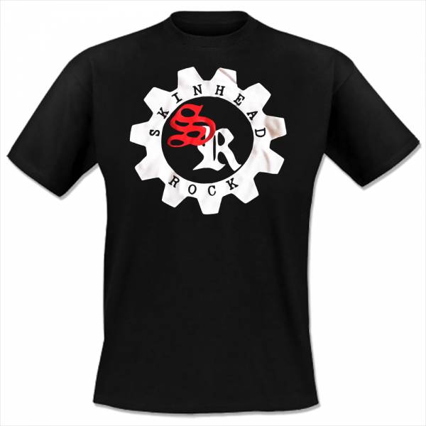 Southern Rebels - Zahnrad, T-Shirt schwarz