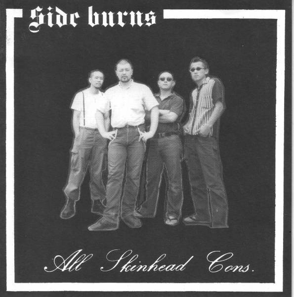 Side Burns - All Skinhead Cons., 7" schwarz