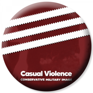 Conservative Military Image - Stripes, Button Conservative Military Image - Stripes, Button