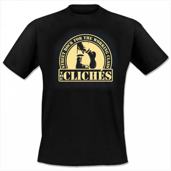 The Cliches - Street Rock, T-Shirt schwarz