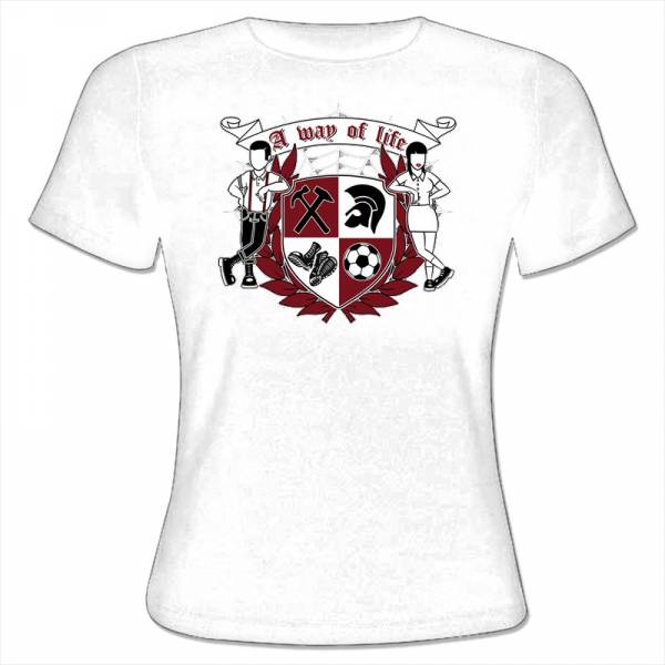A way of life - since 1969, Girlie Shirt verschiedene Farben