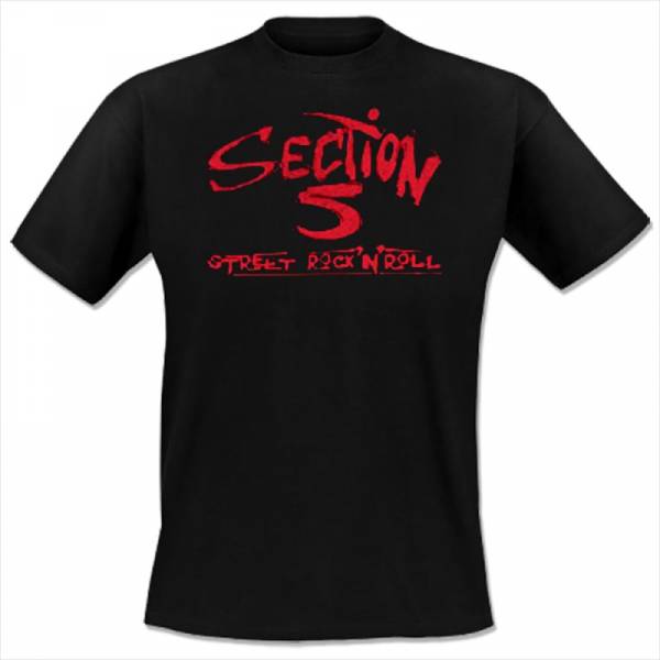 Section 5 - Street Rock 'n' Roll, T-Shirt schwarz