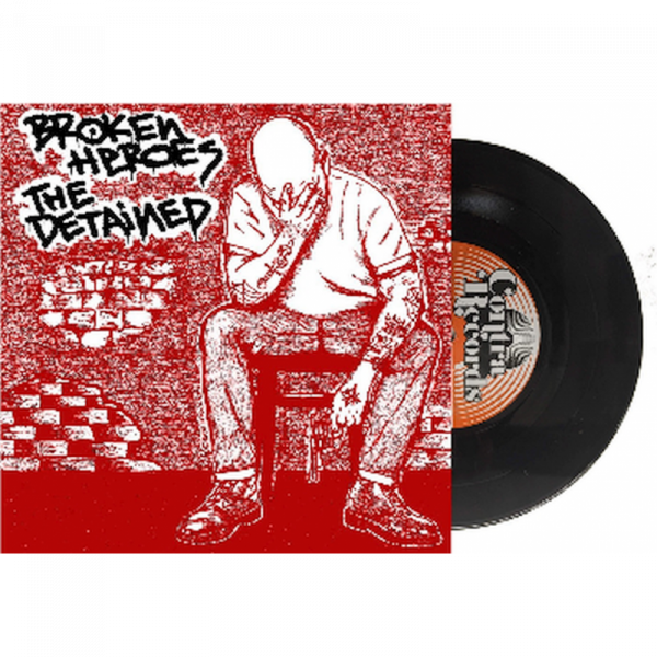 Broken Heroes / Detained, The Split, lim. 300 7"EP verschiedene Farben