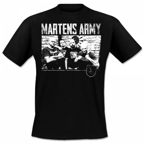 Martens Army - Band, T-Shirt schwarz