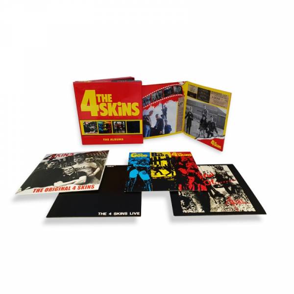 4 Skins, The - The Albums, 4 x CD BOX