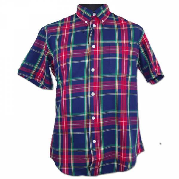 Warrior - Pistols, Button Down Hemd Kurzarm, Slim-Fit