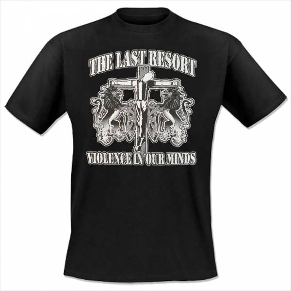 Last Resort, The - Violence in our minds, T-Shirt schwarz