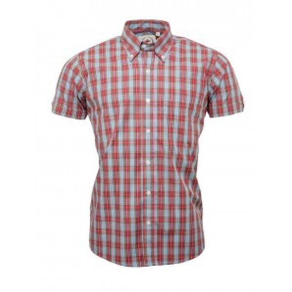 RELCO Clothing - Button Down Kurzärmel-Shirt CK35, verschiedene Größen