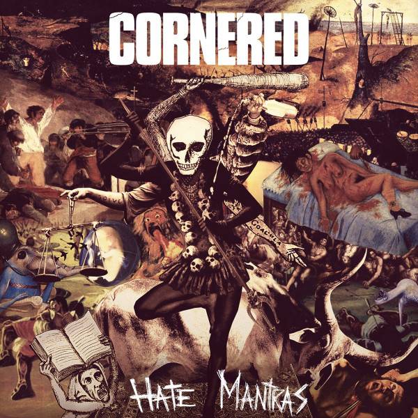 Cornered - Hate Mantras, 12" EP schwarz BESCHÄDIGT!!!