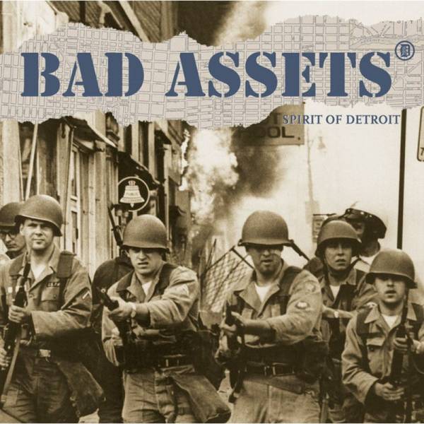 Bad Assets - Spirit of Detroit, LP lim. 175 schwarz BESCHÄDIGT