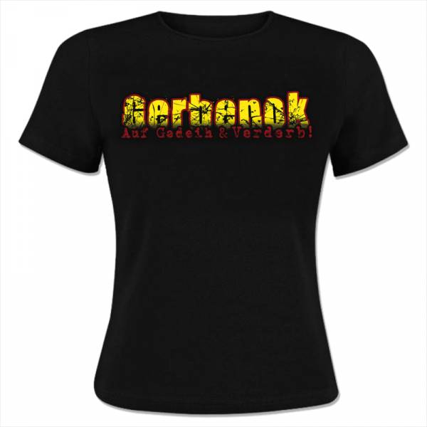 Gerbenok - Auf Gedeih & Verderb, Girly Shirt schwarz