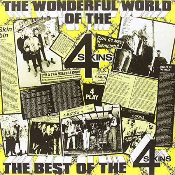 4 Skins, The - The Wonderful world of the 4 Skins, LP Repress 2021 lim. 200 ultra white