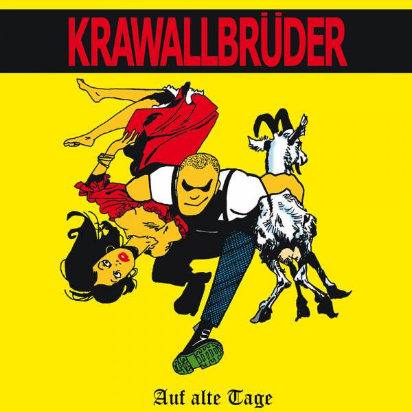 KrawallBrüder - Auf alte Tage + Demos, LP lim. 333 (schwarz)