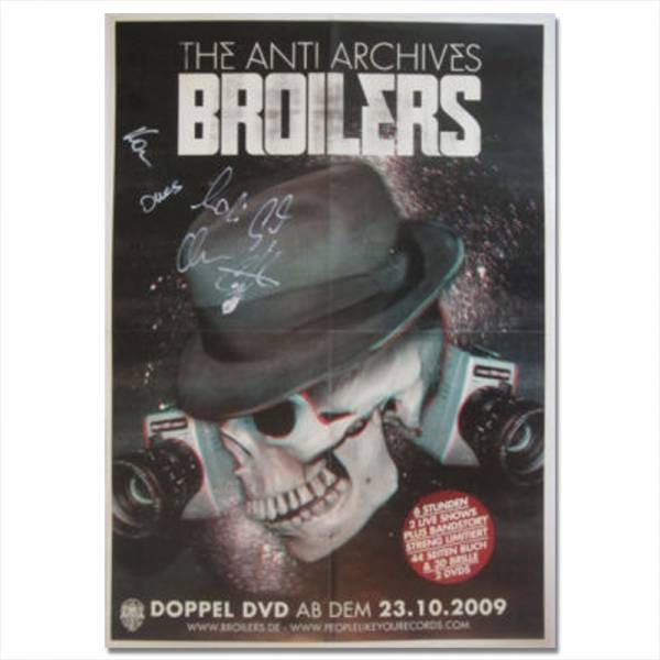 Broilers - Anti Archives (handsigniert), Poster A2