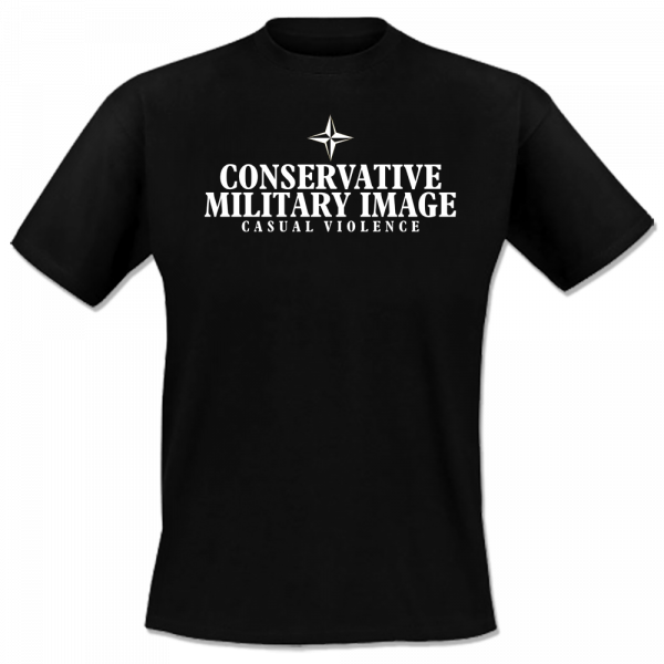 Conservative Military Image - Logo II, T-Shirt schwarz VORBESTELLUNG