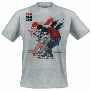 Conservative Military Image - 3 Skins, T-Shirt grau melliert CMI23T Conservative Military Image - 3 Skins, T-Shirt grau melliert CMI23T