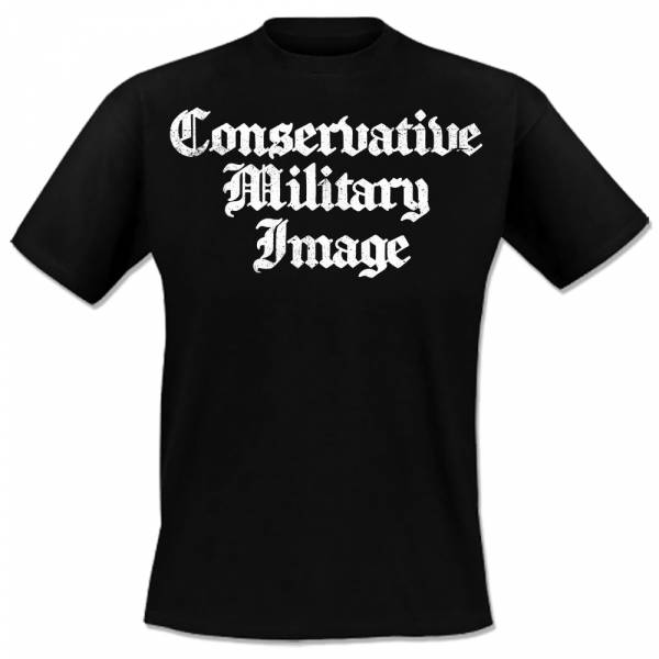 Conservative Military Image - Classic, T-Shirt schwarz