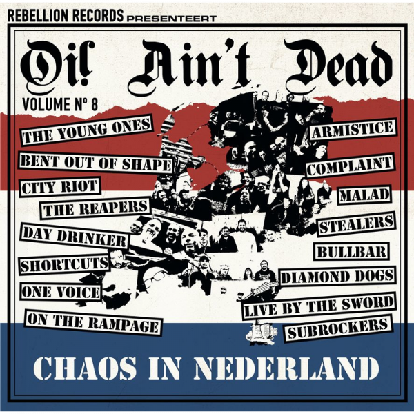 V/A Oi! Ain't Dead vol. 8 - Chaos In Nederland, LP versch. Farben