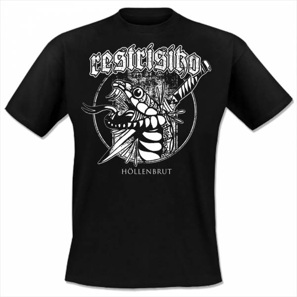 Restrisiko - Höllenbrut, T-Shirt schwarz