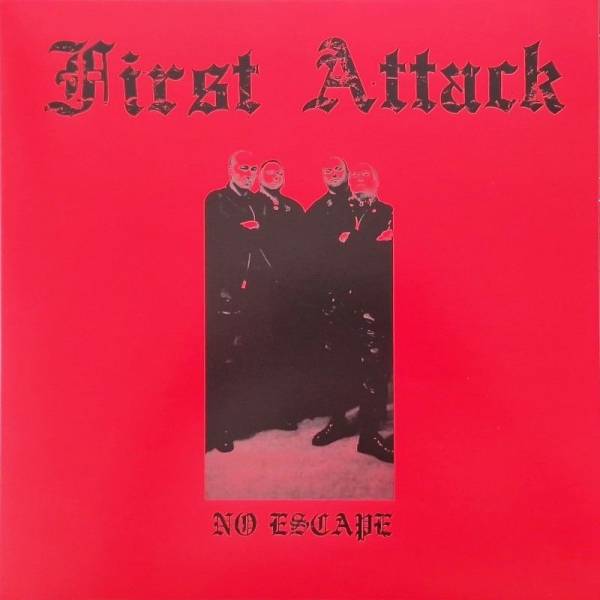 First Attack - No Escape, LP US Pressung rot