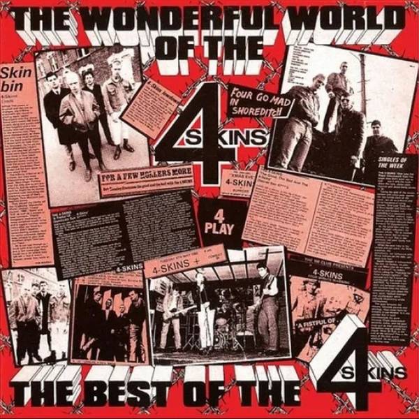 4 Skins, The - The wonderfull World of the 4 Skins/ Best of, LP lim. 200 rot