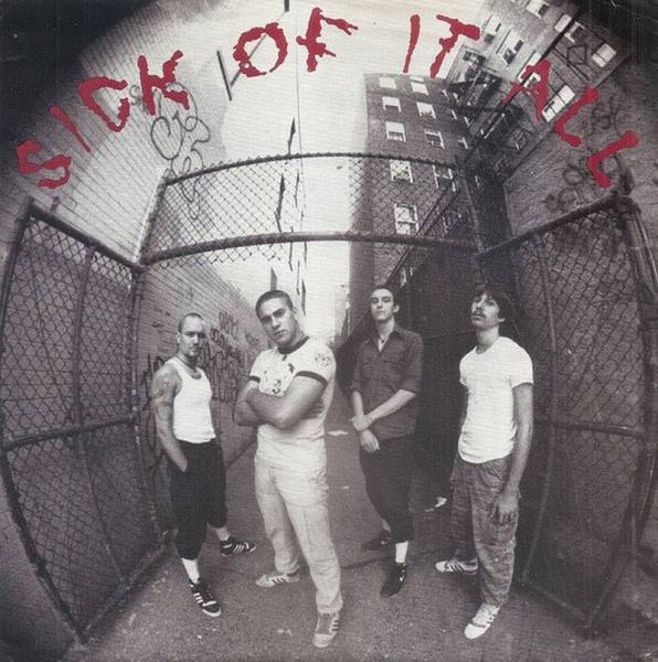 Sick Of It All - s/t, 7'' blau (9. Pressung)