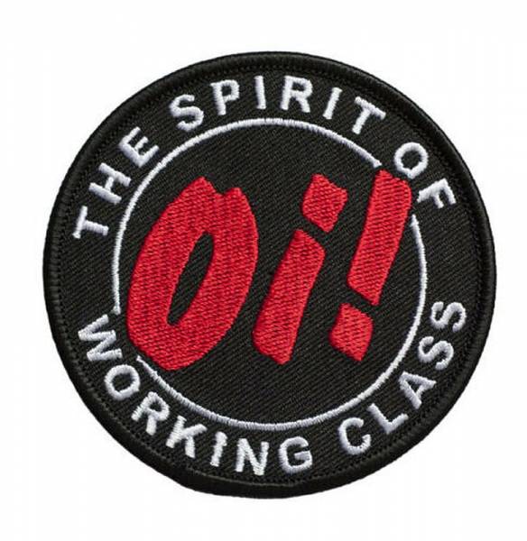 Oi! - The spirit of the working class, Aufnäher