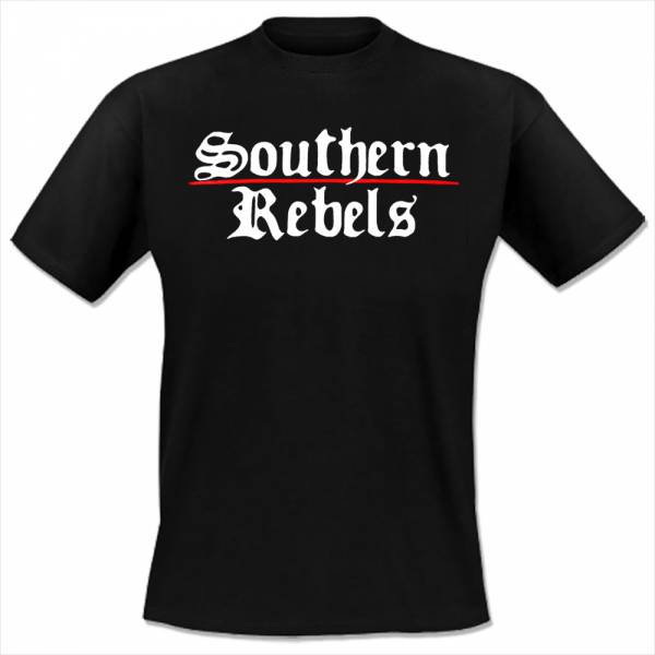 Southern Rebels - Logo, T-Shirt schwarz