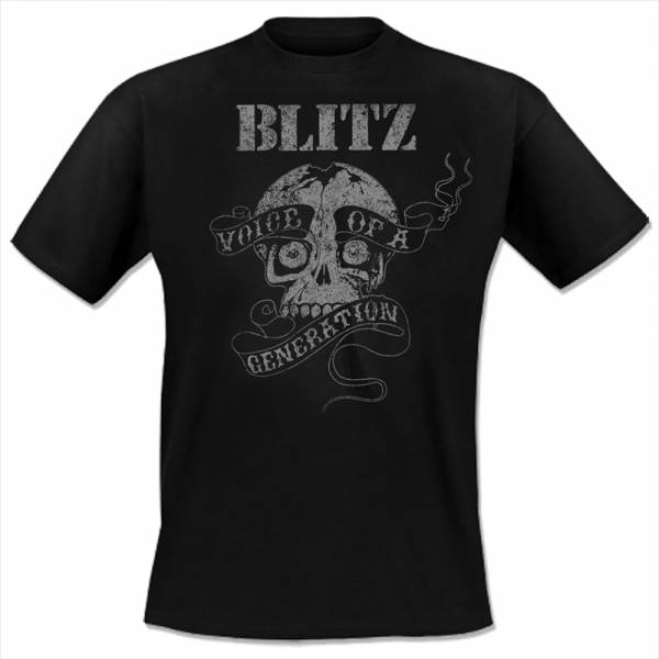 Blitz - Voice of a generation, T-Shirt schwarz