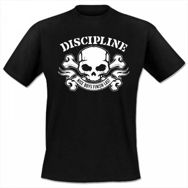 Discipline - Nice boys finished last, T-Shirt schwarz