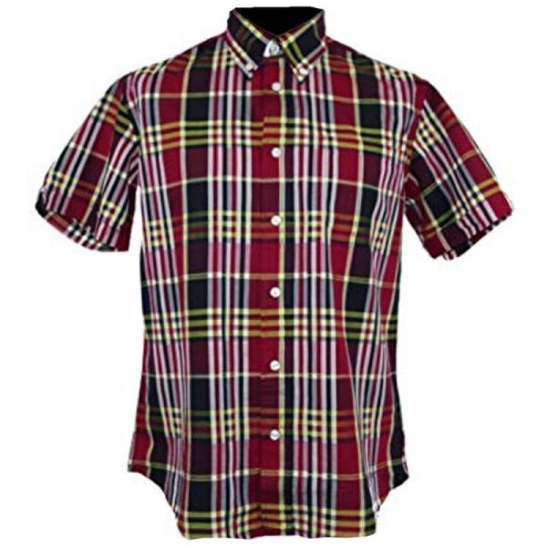 Warrior - Jimmy, Button Down Hemd Kurzarm, Slim-Fit