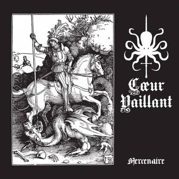 Coeur Vaillant - Mercenaire, LP lim. 100 schwarzes Cover Repress 22'