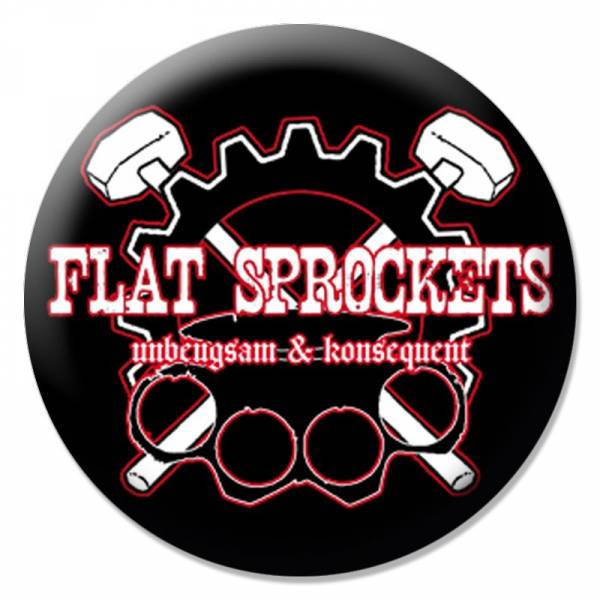 Flat Sprockets - Unbeugsam, Button B050