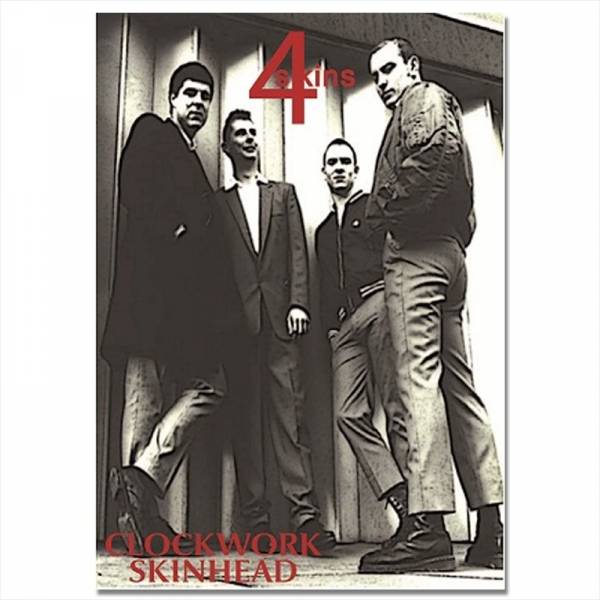 4 Skins - Clockwork Skinhead, Poster A3
