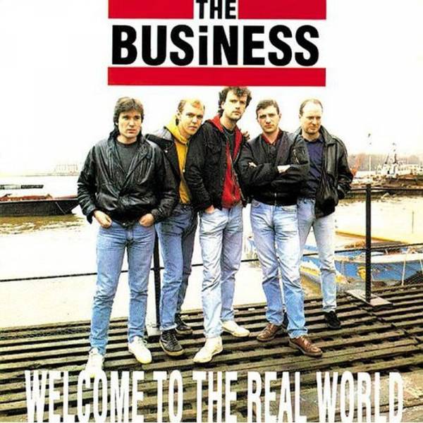 Business, The - Welcome to the real world, LP TAANG! Records schwarz