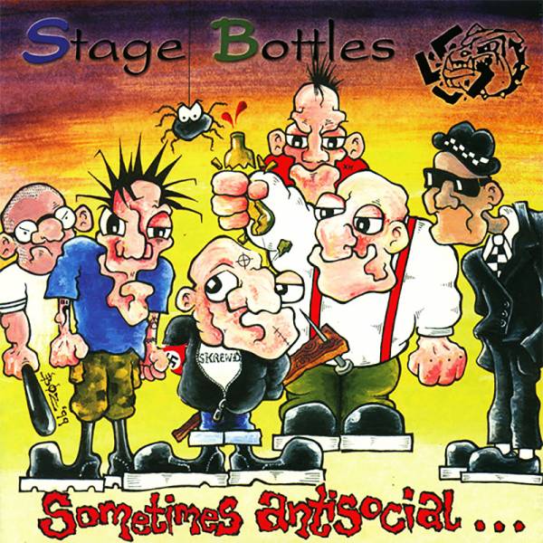 Stage Bottles - Sometimes Antisocial..., 7'' lim. 500 schwarz